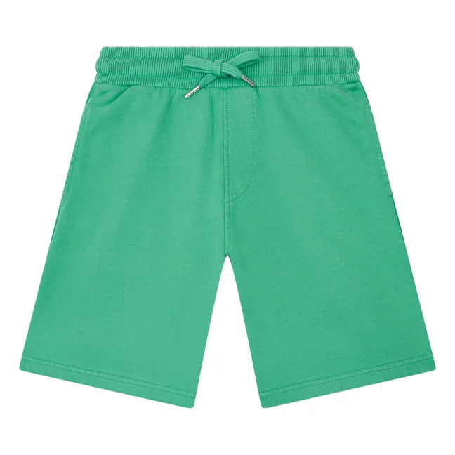 Short Garçon Molleton Bio | Vert