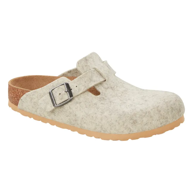 Boston Standard Fit Wool Clogs - Adult Collection | Off white