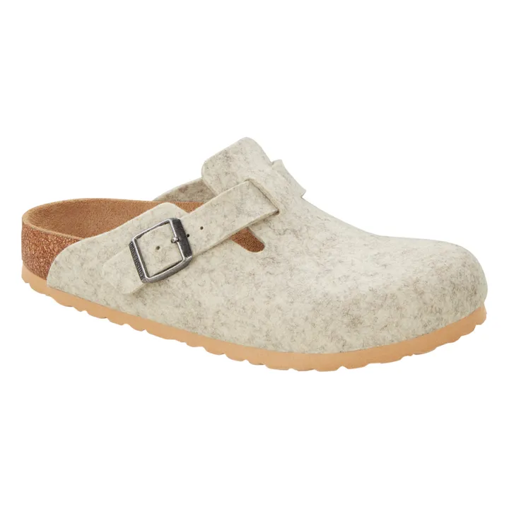Sabot Boston Lana Calzata Normale | Bianco- Immagine del prodotto n°0