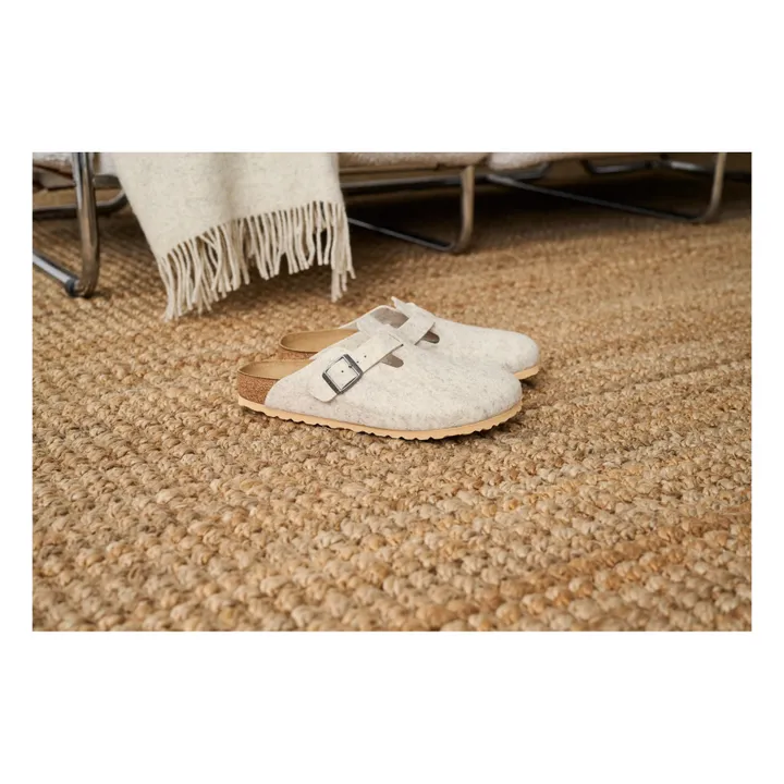 Sabot Boston Lana Calzata Normale | Bianco- Immagine del prodotto n°1