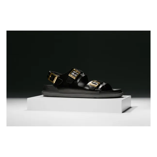 Cannes-Sandalen Schmale Schuhe | Schwarz