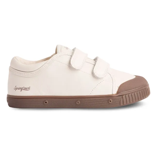G2 Nappa Lowtop Velcro Sneakers | Off white