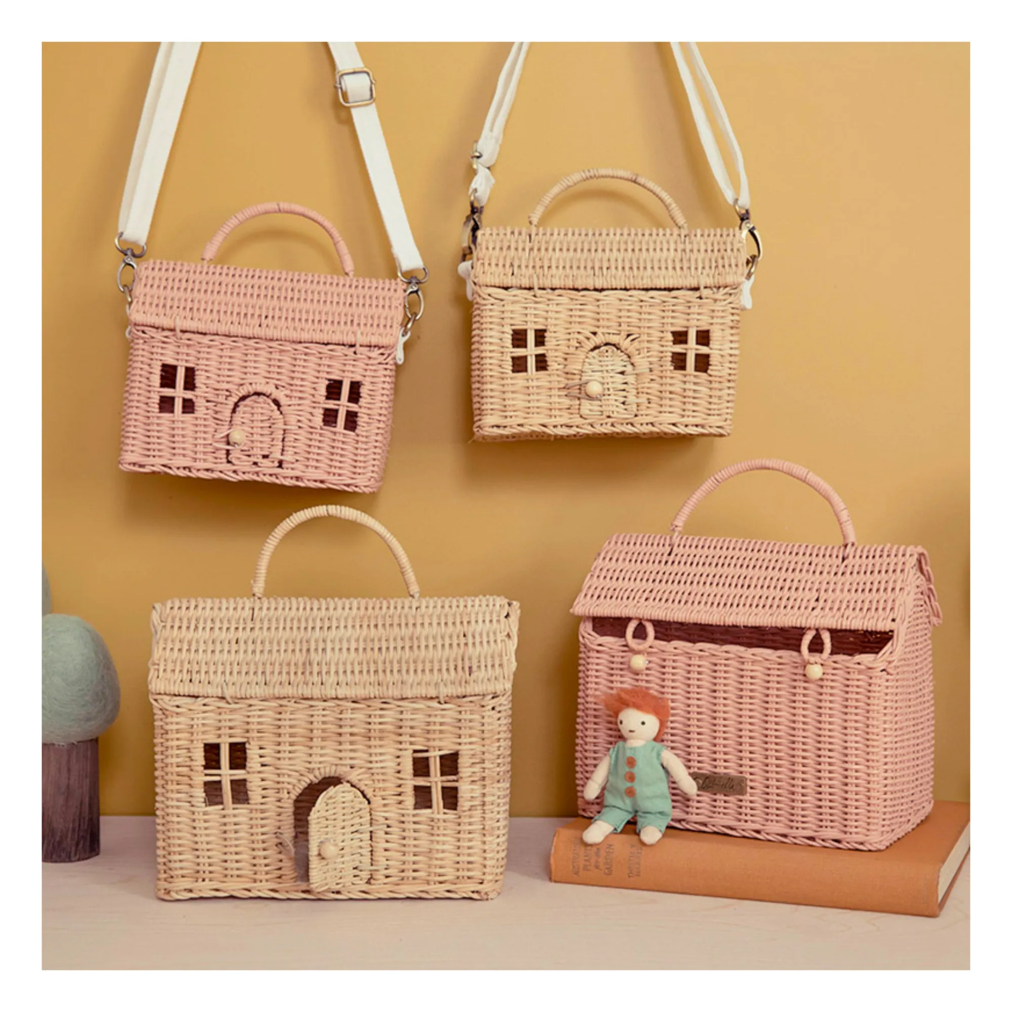 Panier Casa en rotin- Image produit n°1