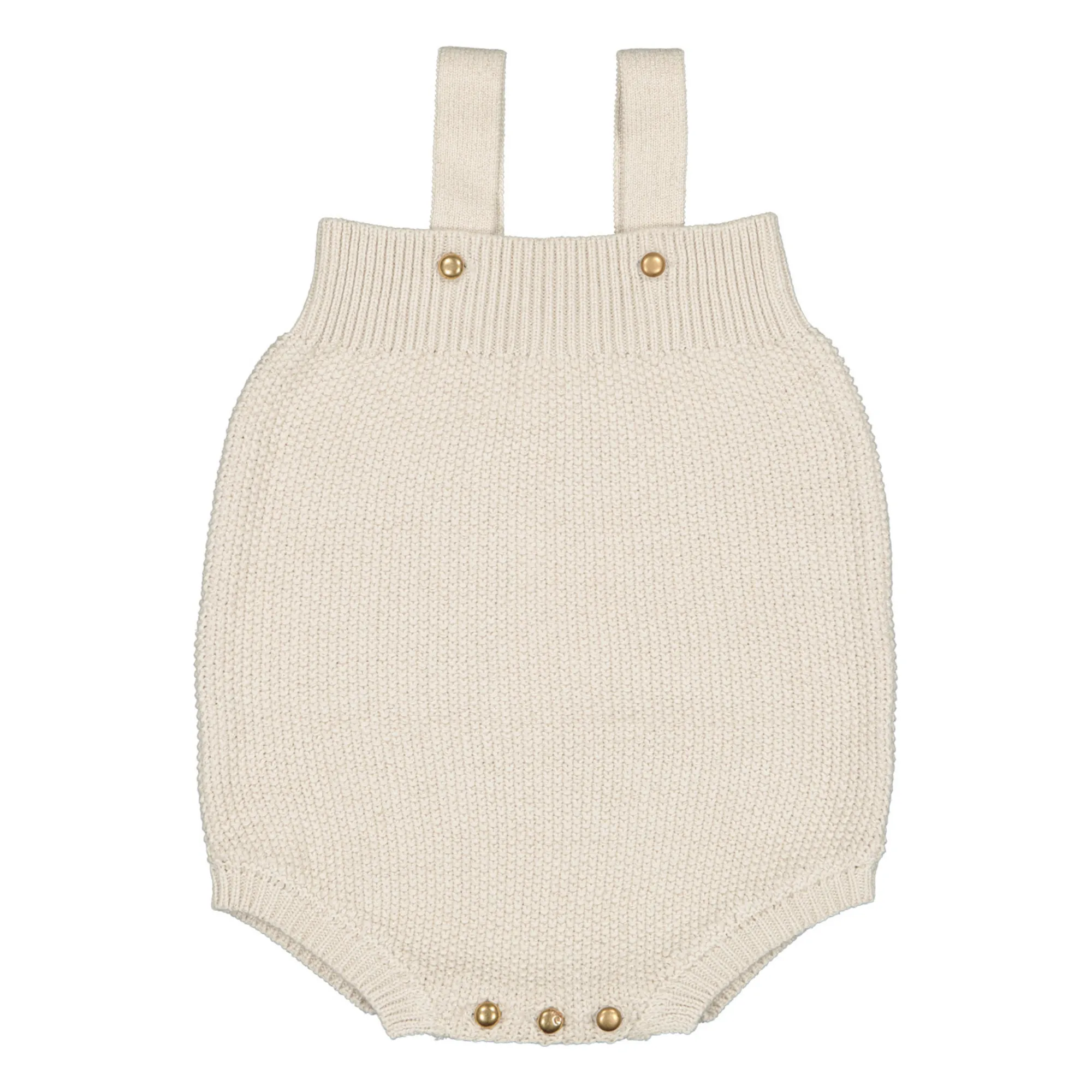 Louis Louise Ecru Pear Knit Romper
