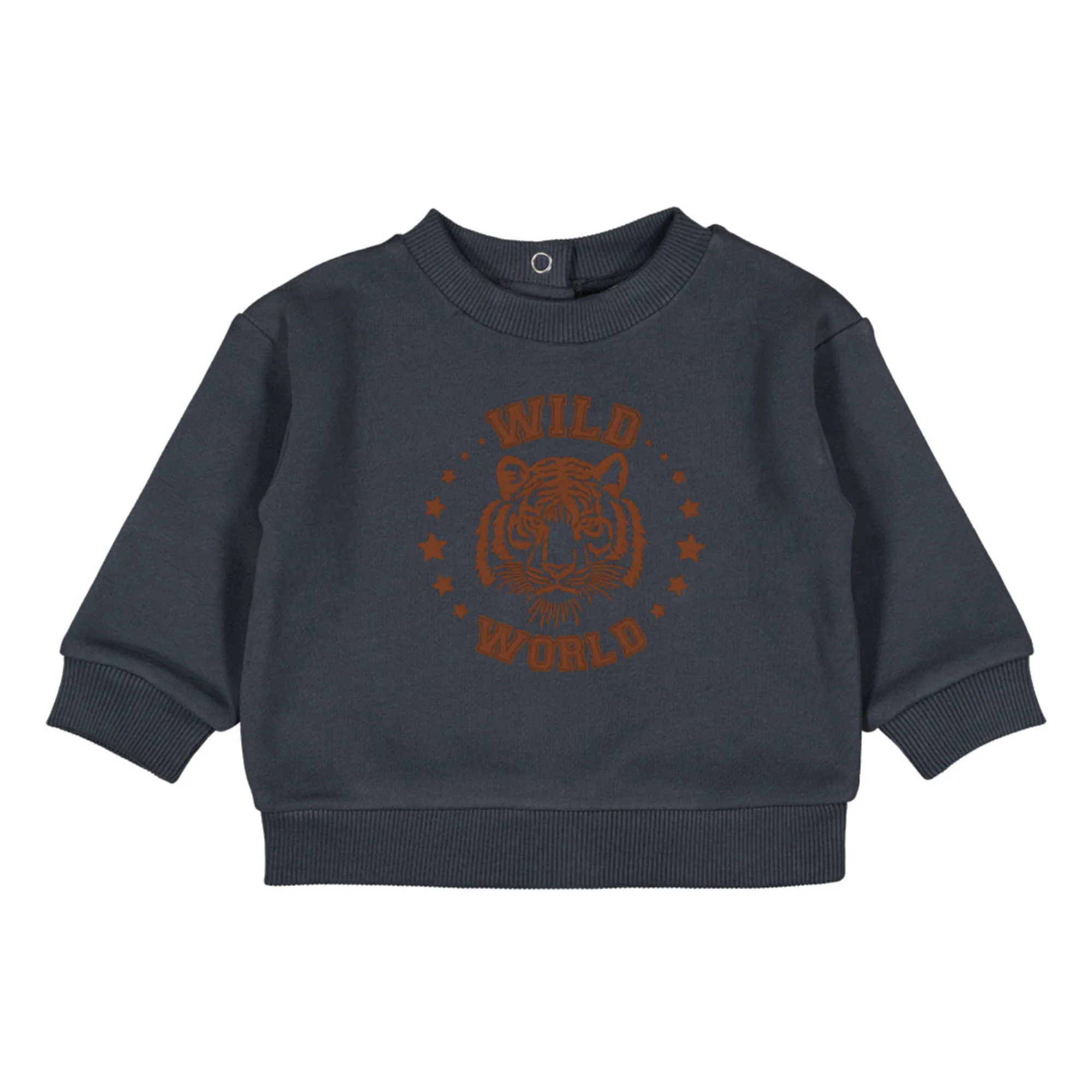 Louis Louise Grey Blue Jim Tiger Sweatshirt