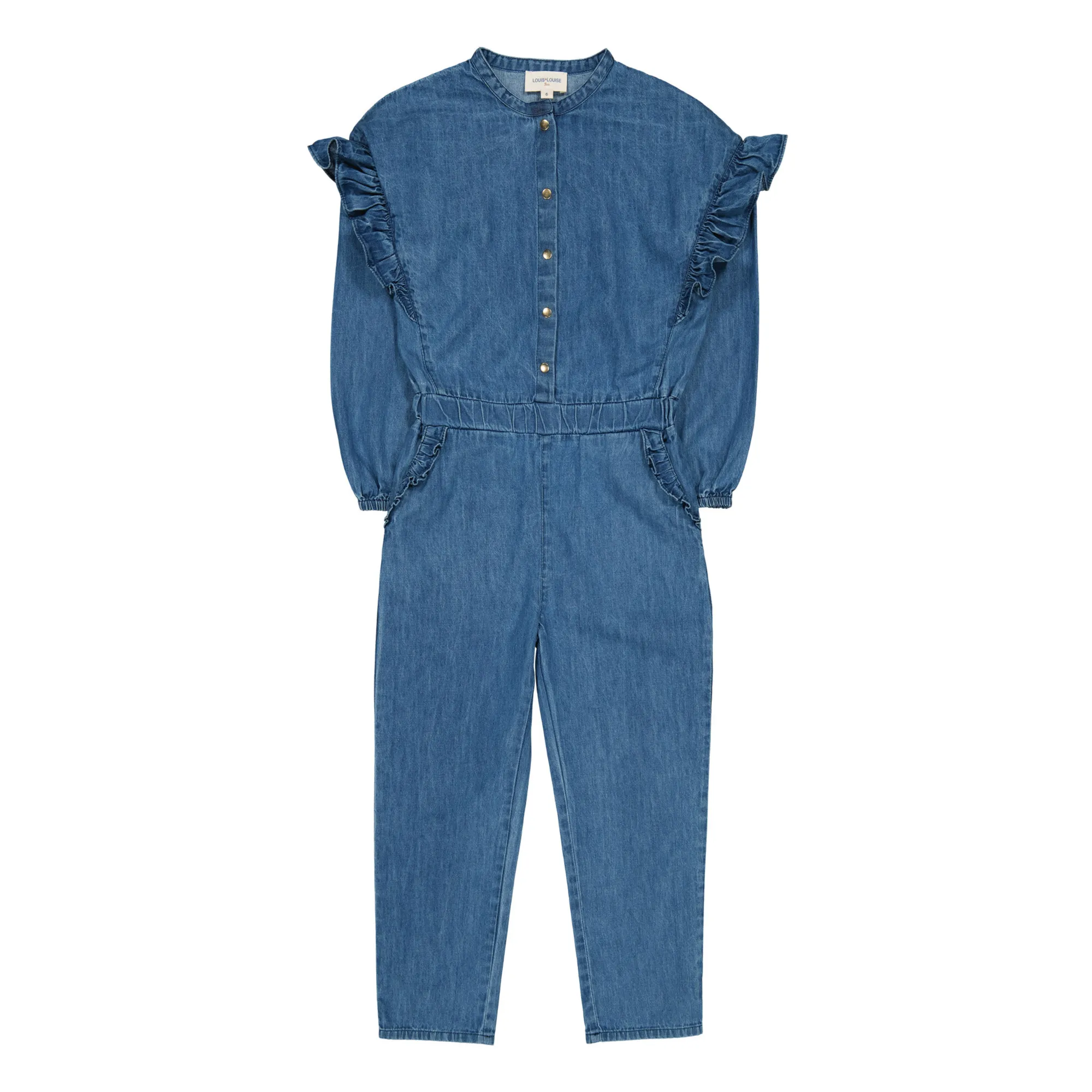 Louis Louise Denim Blue Chambray Prisca Jumpsuit
