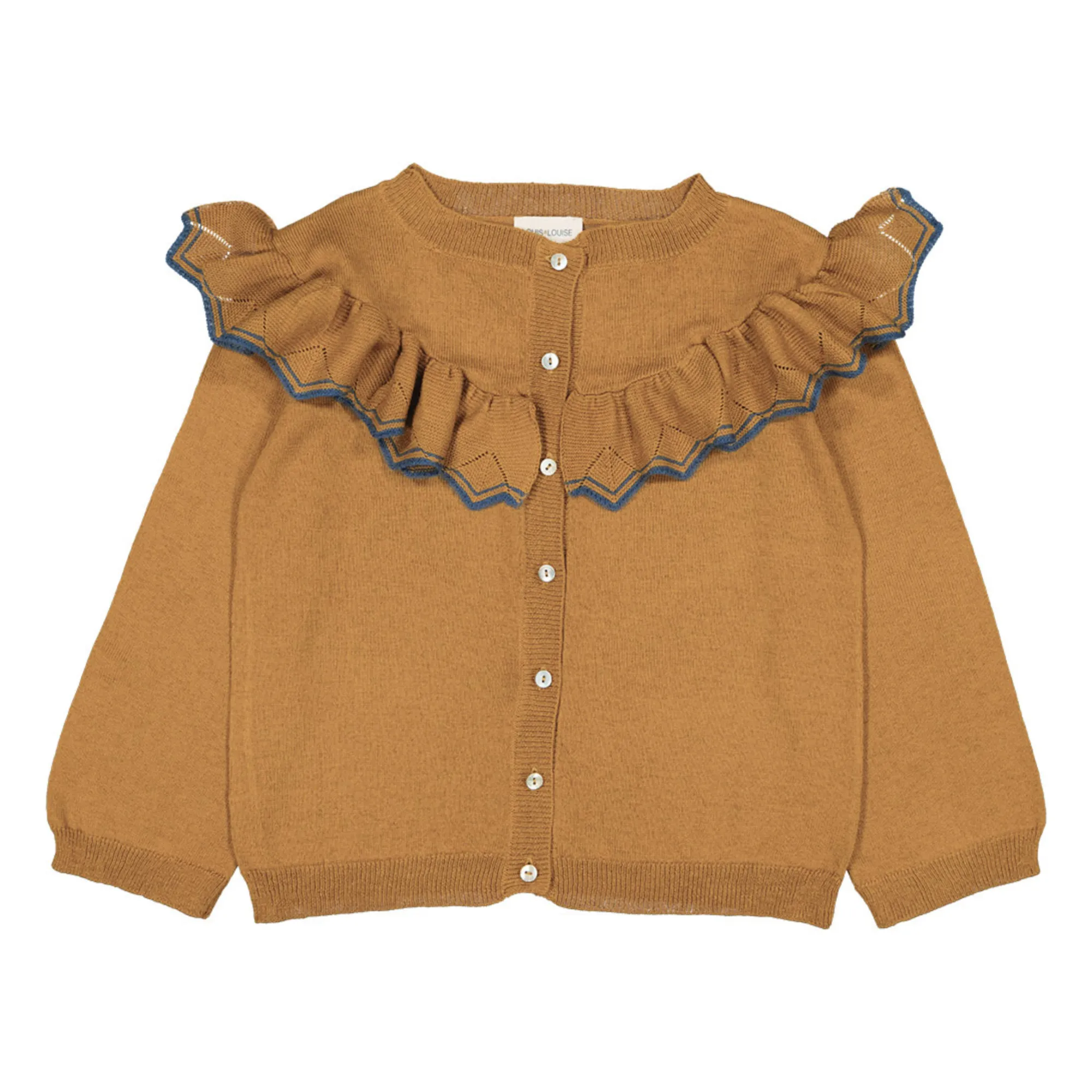 Louis Louise Ochre Emeline Cardigan