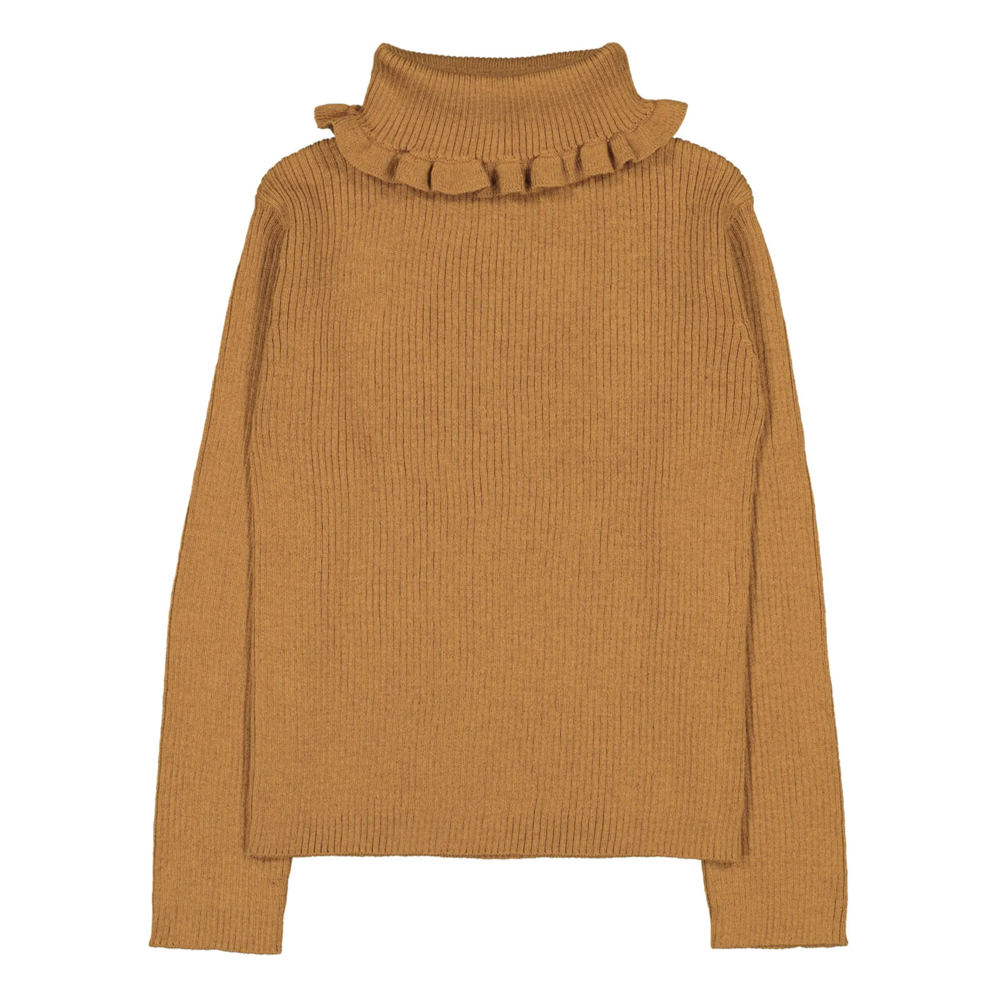 Louis Louise Ochre Aline Roll Neck Sweater