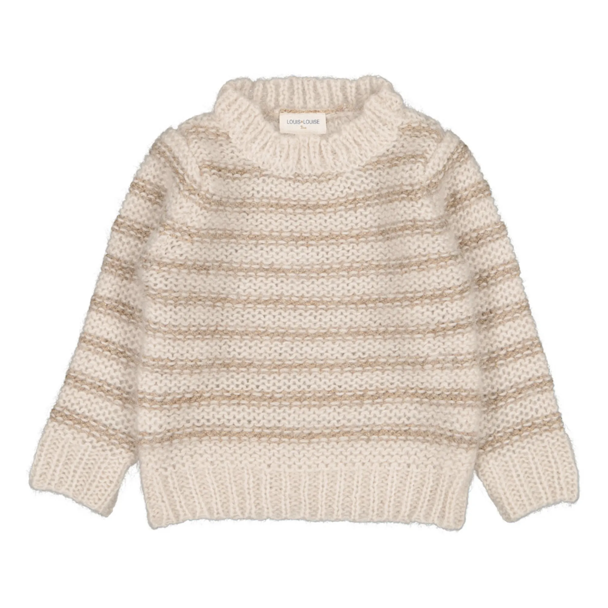 Louis Louise Ecru Mariu Mohair And Lurex Sweater