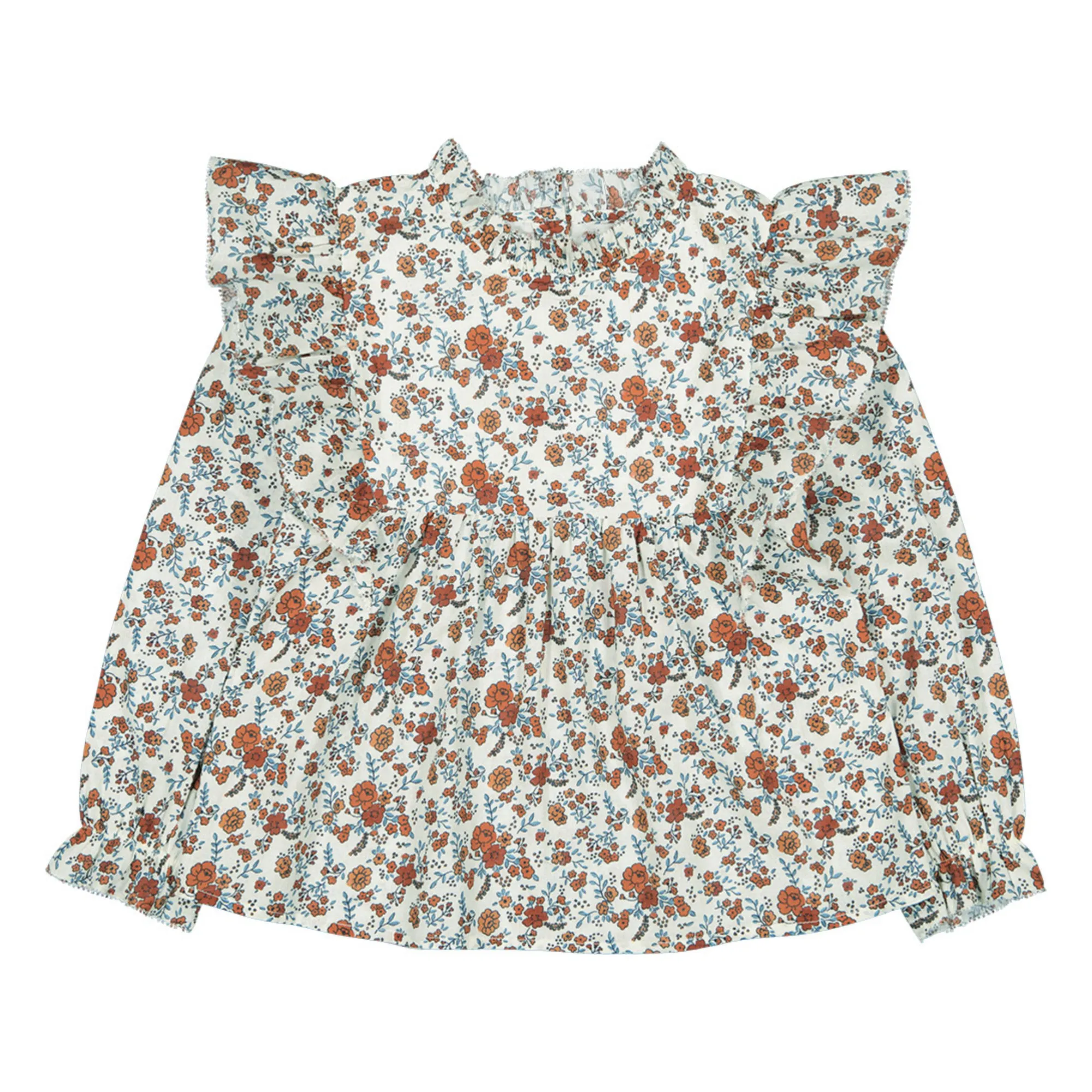 Louis Louise Ecru Almond Blouse
