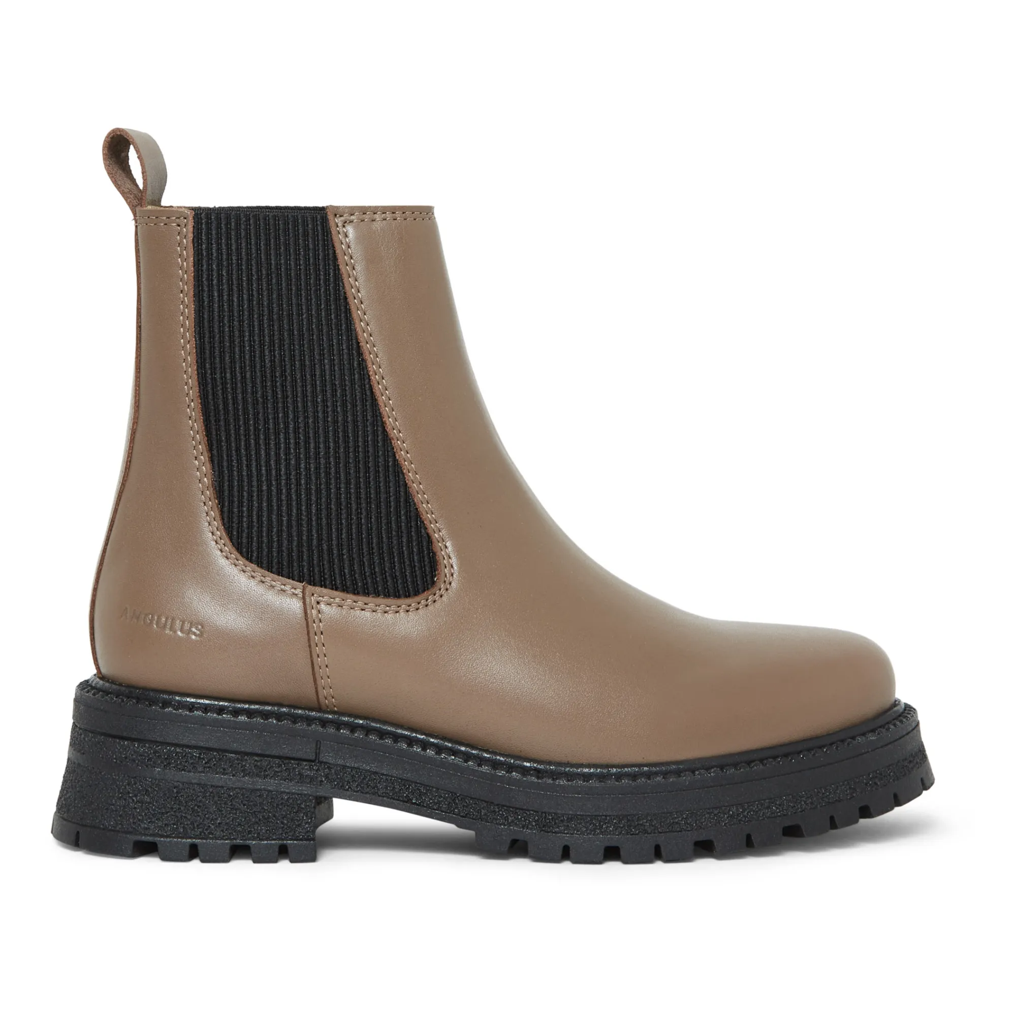 Angulus Terracotta Mid Chelsea Boots