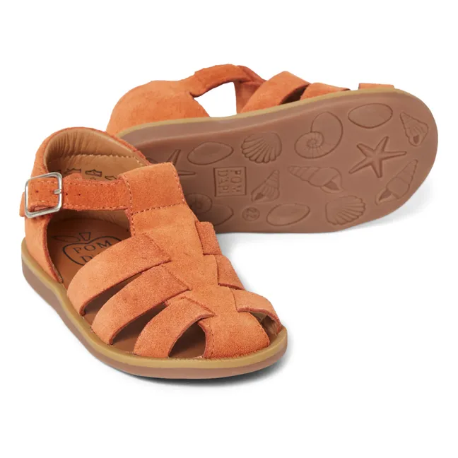 Daddy Poppy Sandals | Caramel