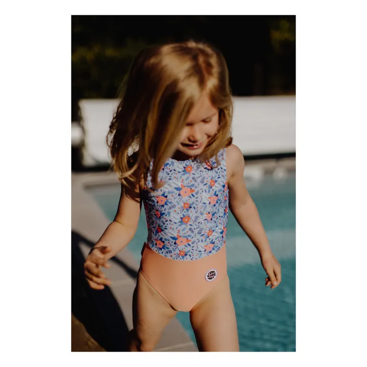 Hello Hossy - Meadow Swimsuit - Blue | Smallable