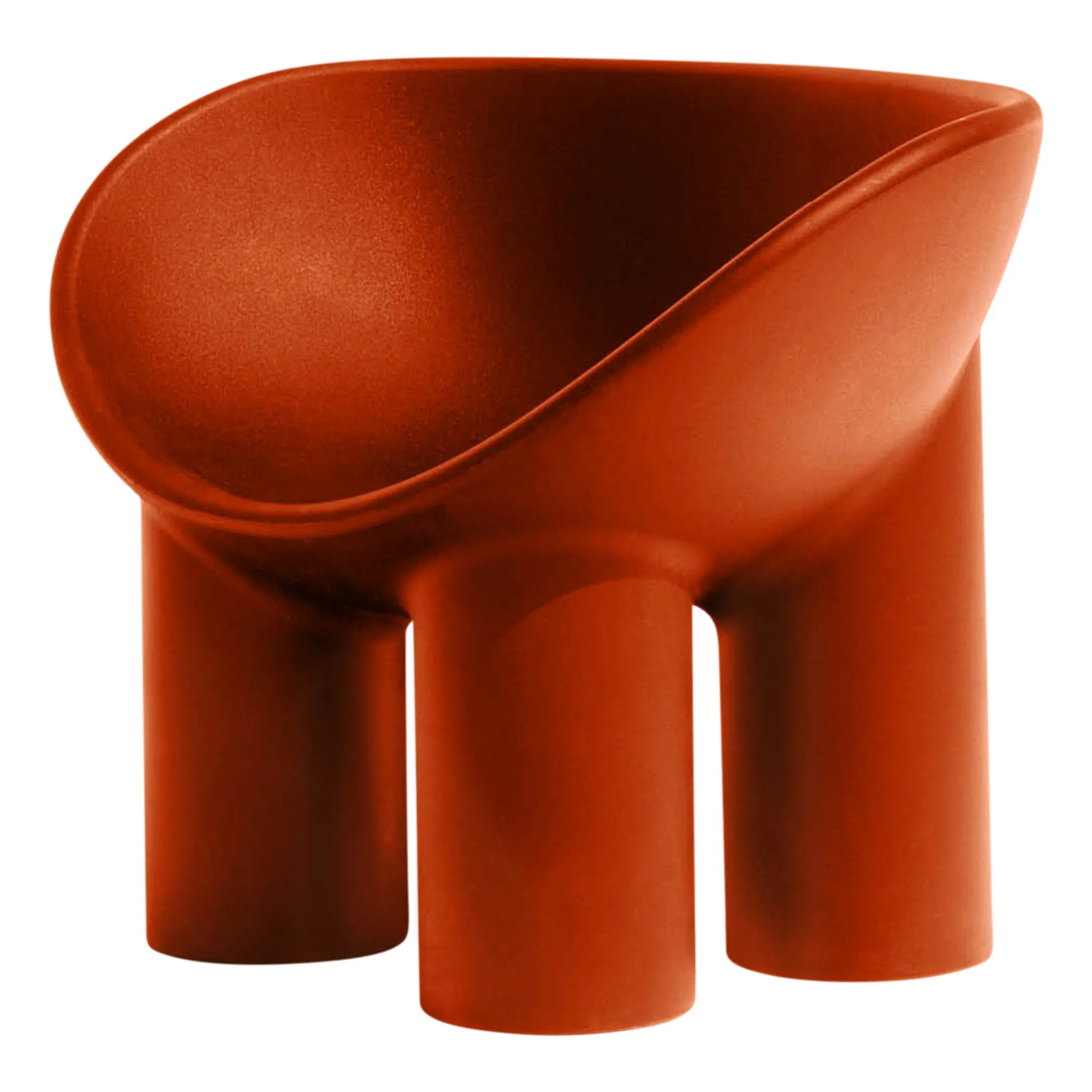 Driade Brick Red Roly Poly Armchair - Faye Togood