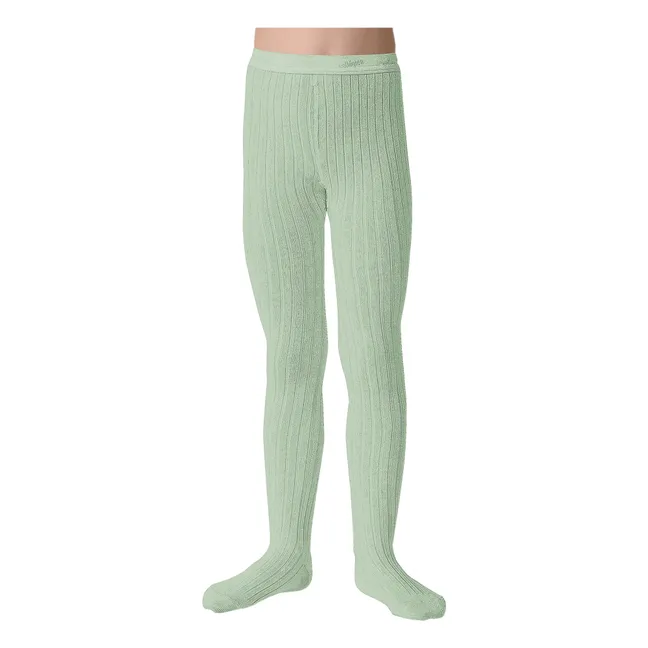 Collant Louise | Verde mandorla