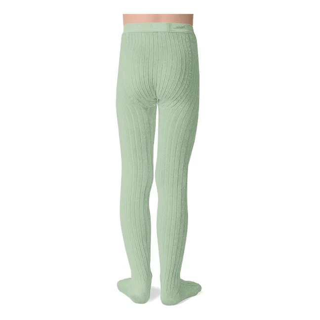 Collant Louise | Verde mandorla