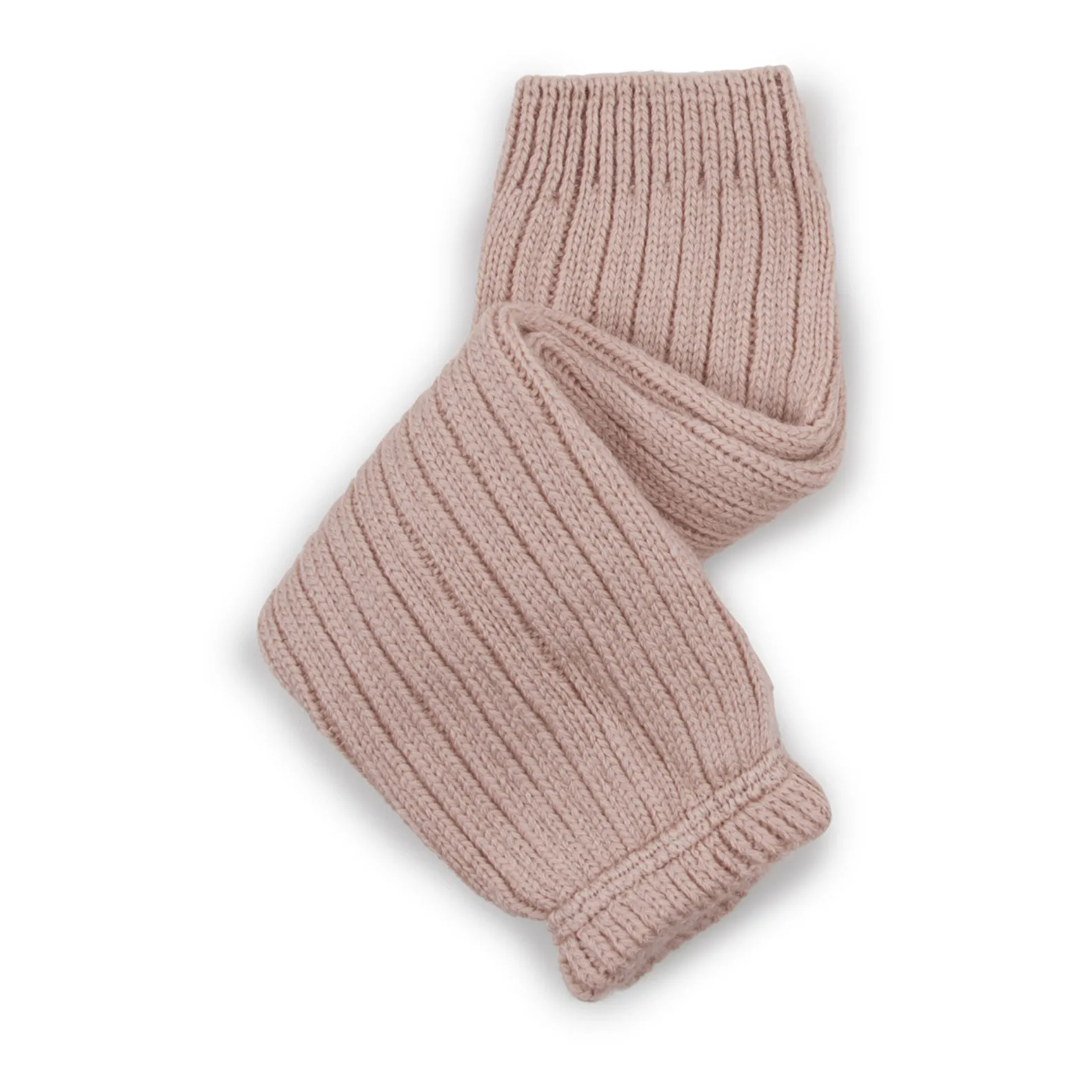 Collégien Dusty Pink Helène Merino Wool Gaiters