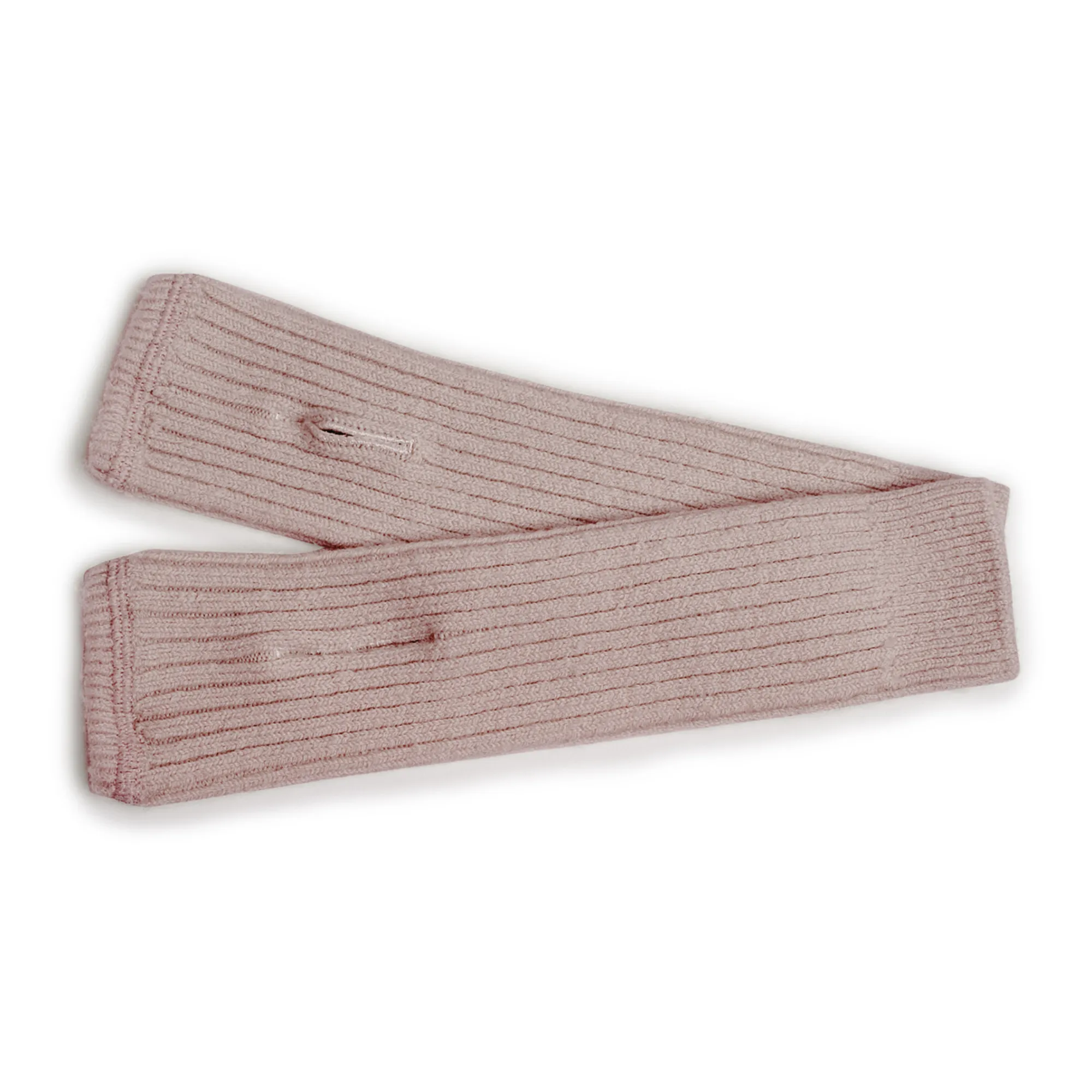 Collégien Dusty Pink Madeleine Merino Wool Mittens