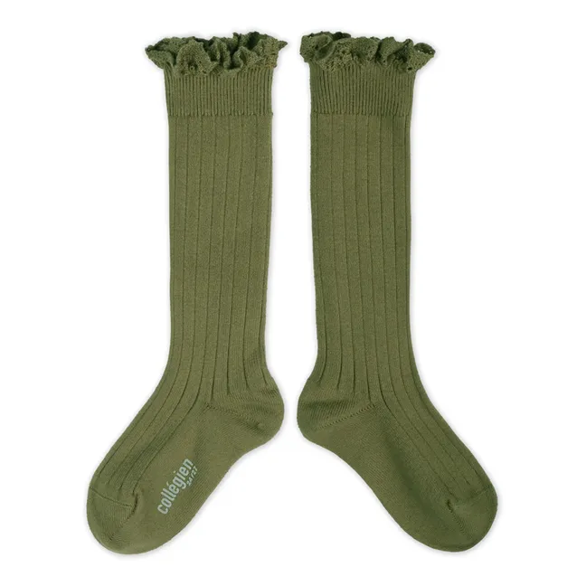 Calcetines Joséphine | Verde oliva