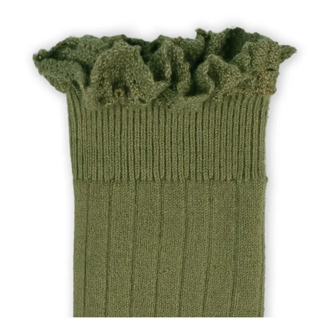Calcetines Joséphine | Verde oliva