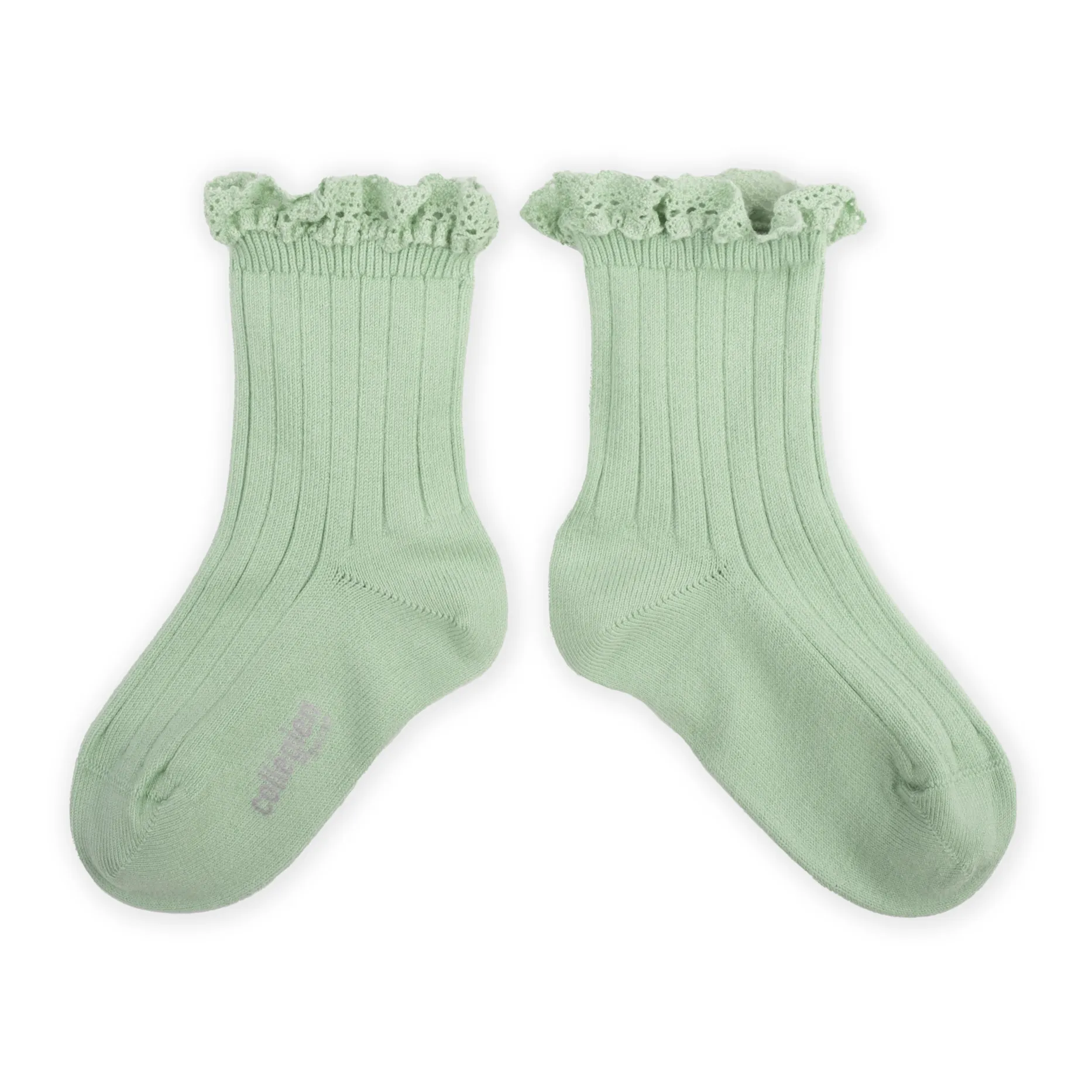 Collégien Almond Green Lili Socks