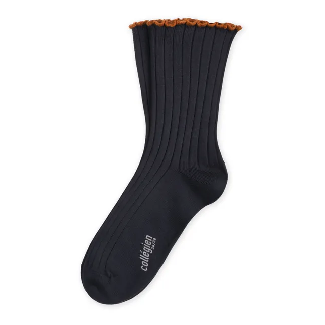 Calze Delphine | Grigio scuro