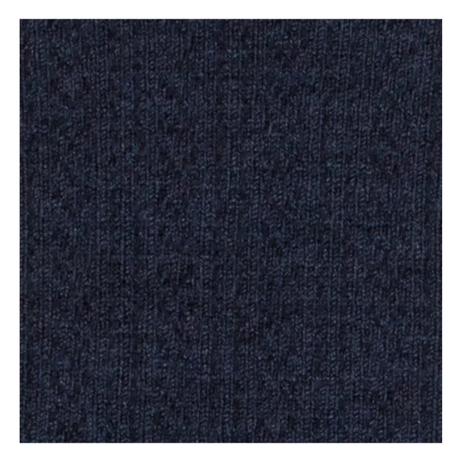 Socken aus Merinowolle Adele | Nachtblau