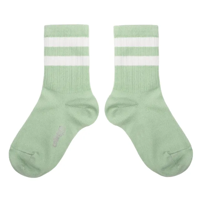 Socken Nico | Mandelgrün