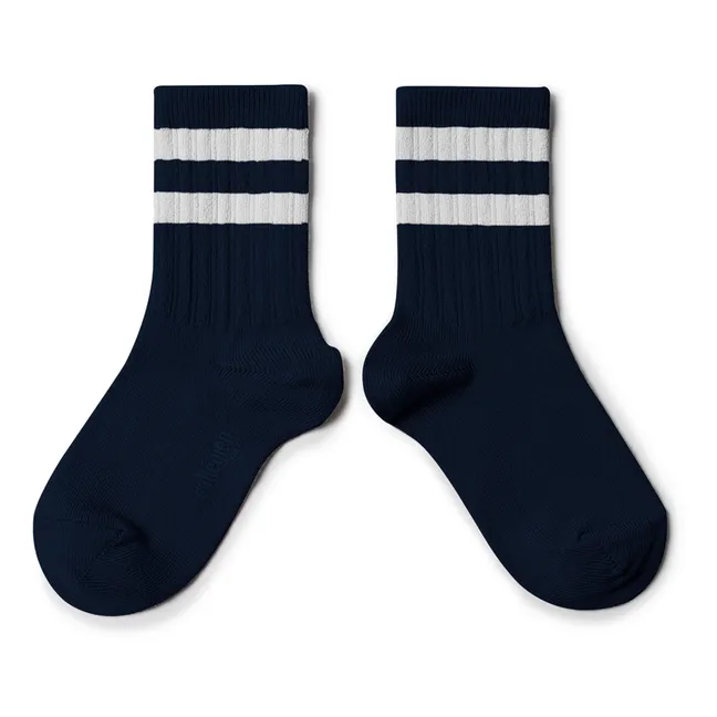 Nico socks | Navy blue