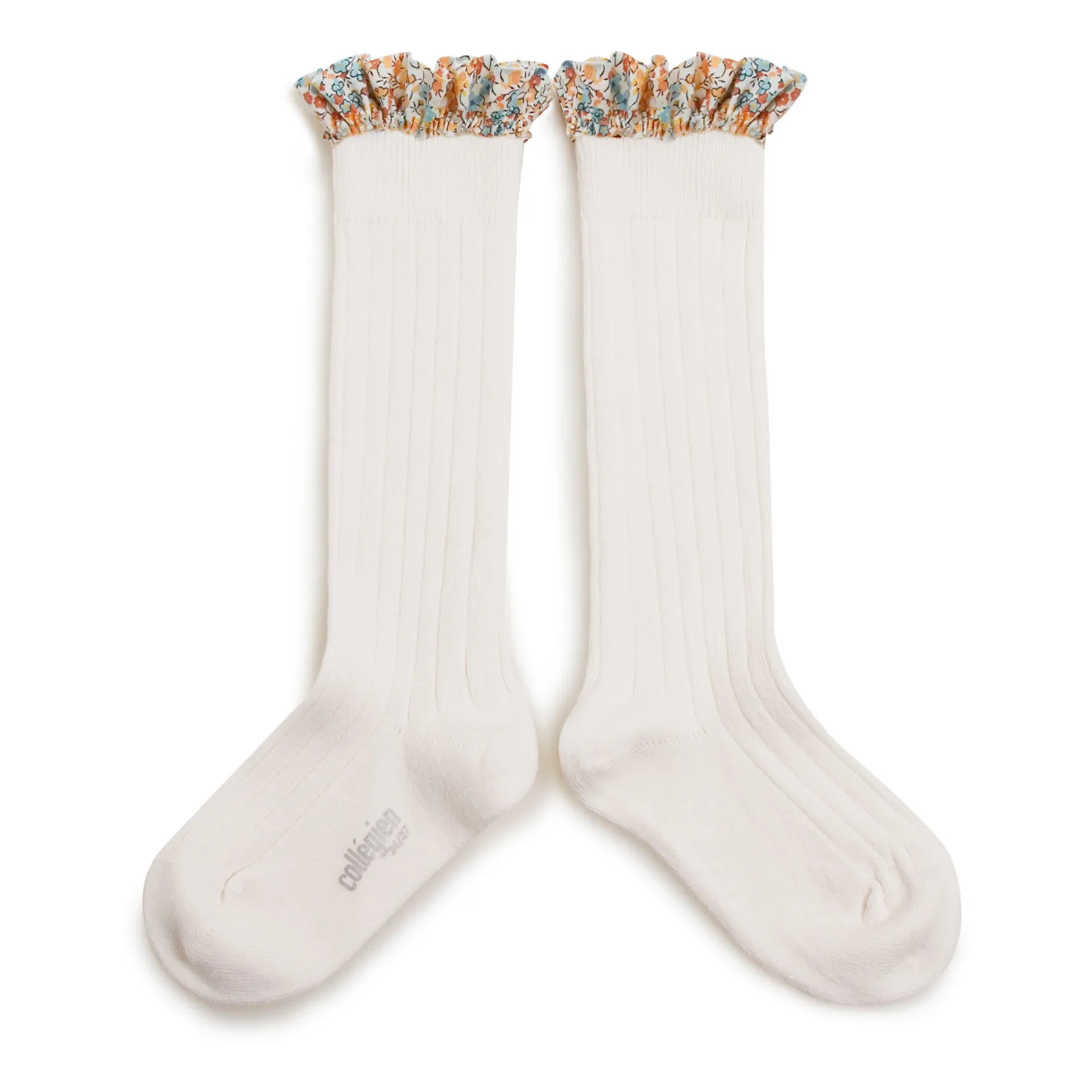 Collégien White Elisabeth Socks
