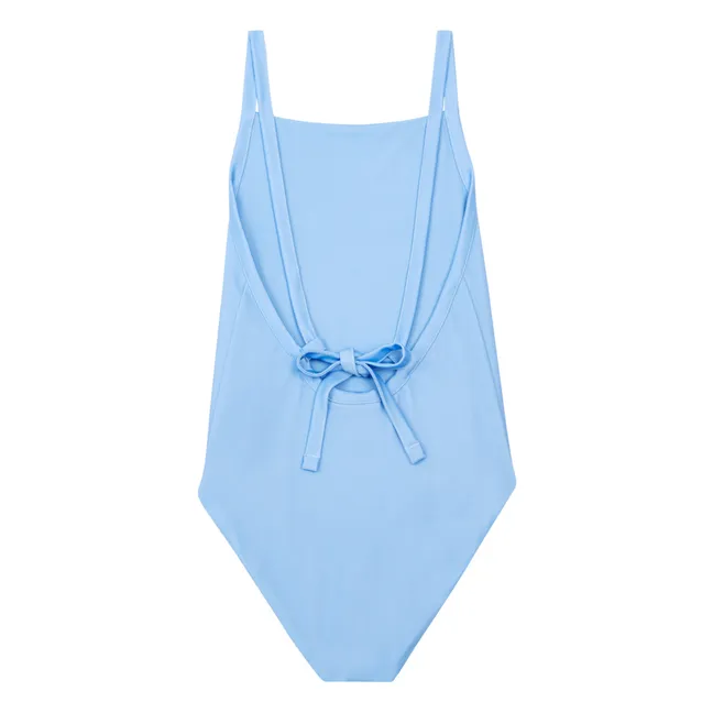 Maillot de Bain 1 pièce Matière Recyclée Mara | Bleu ciel