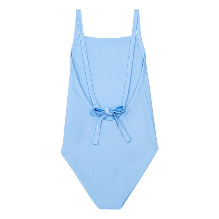 Swimsuit made from recycled material - blue, Bathing suits