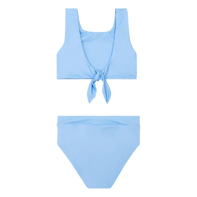 Maillot de Bain 2 pièces Matière Recyclée Arla | Bleu ciel