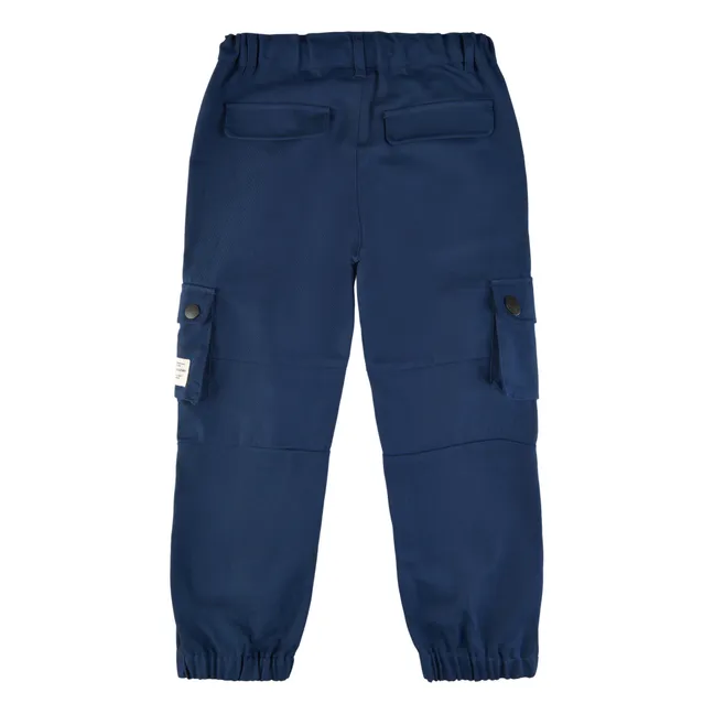 Pantalones lisos Mads | Azul Marino