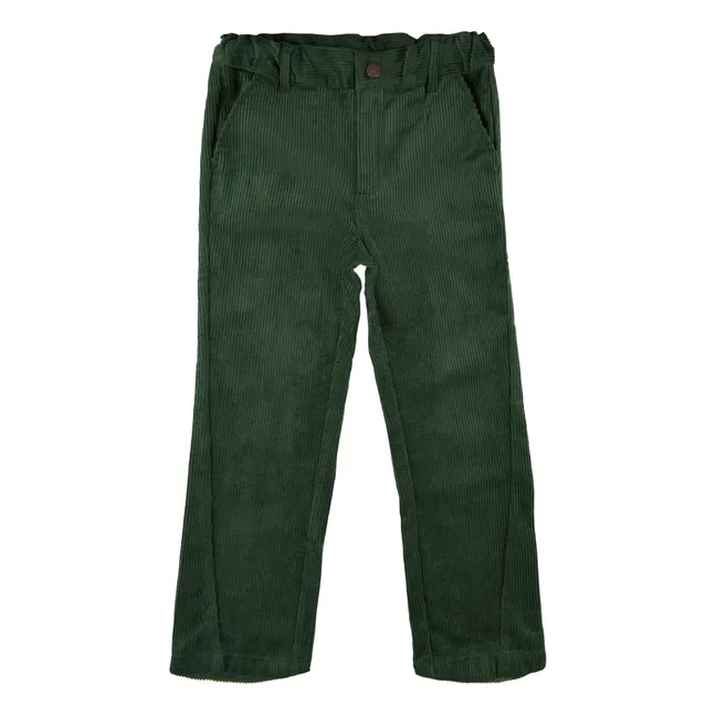 Pantalones de pana Liam | Verde Abeto