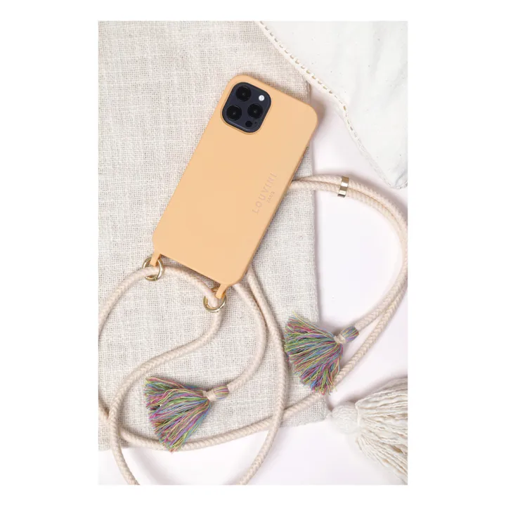 Coque Milo en plastique recyclable avec Magsafe | Rose pêche- Image produit n°2