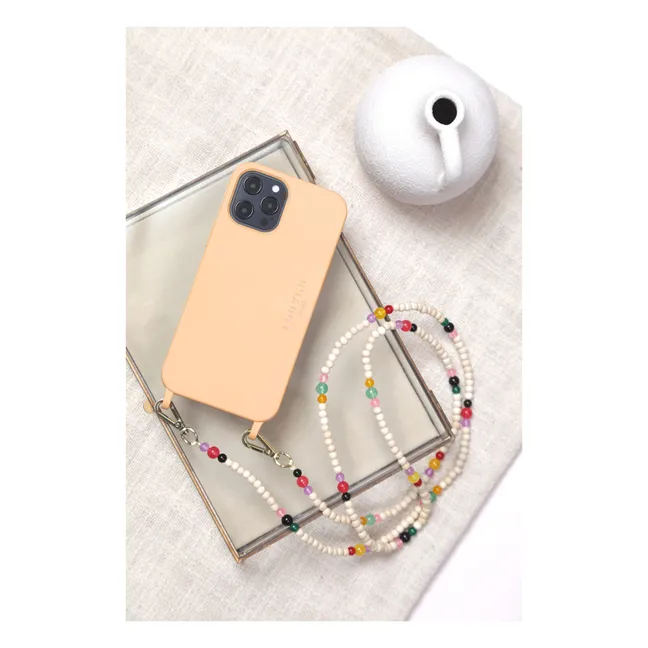 Arielle Gypsy Wooden Bead Phone Strap
