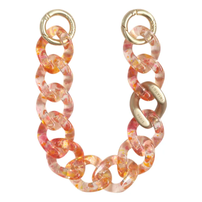 Petit Zoé chain bracelet | Orange