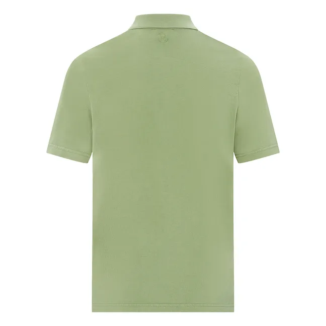 Men's Organic Cotton Polo Shirt | Eucalyptus