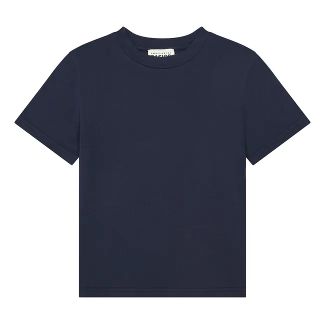 Camiseta de algodón ecológico para niño | Azul Marino