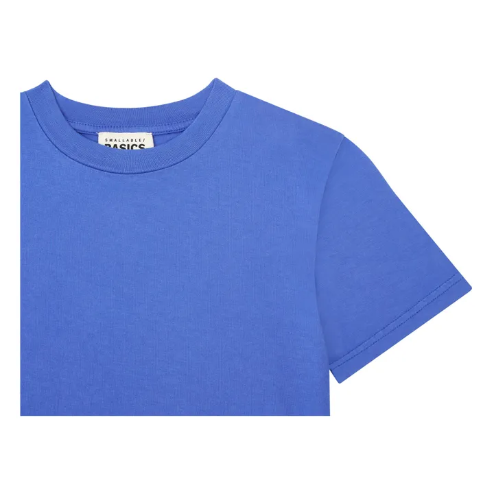 Camiseta de algodón ecológico para niño | Azul- Imagen del producto n°1
