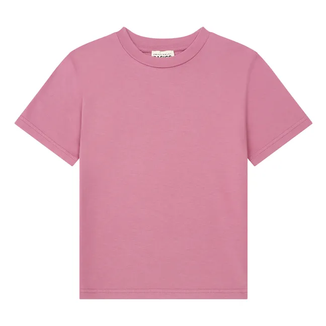 T-Shirt Garçon Coton Bio | Vieux Rose