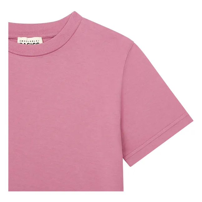T-Shirt Garçon Coton Bio | Vieux Rose
