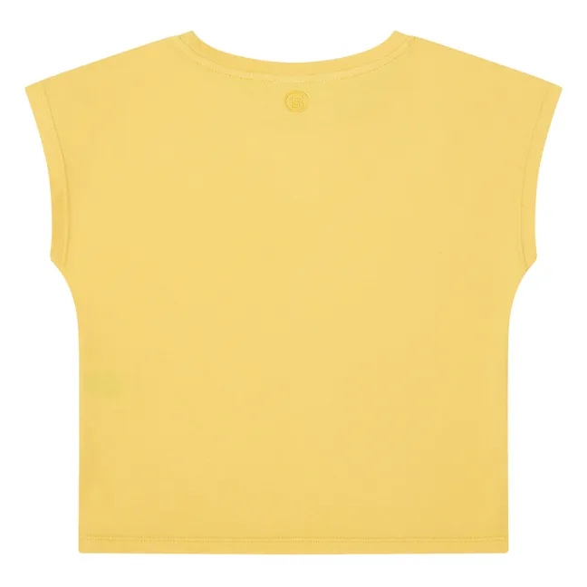 Girl's Organic Cotton Tank Top | Yellow
