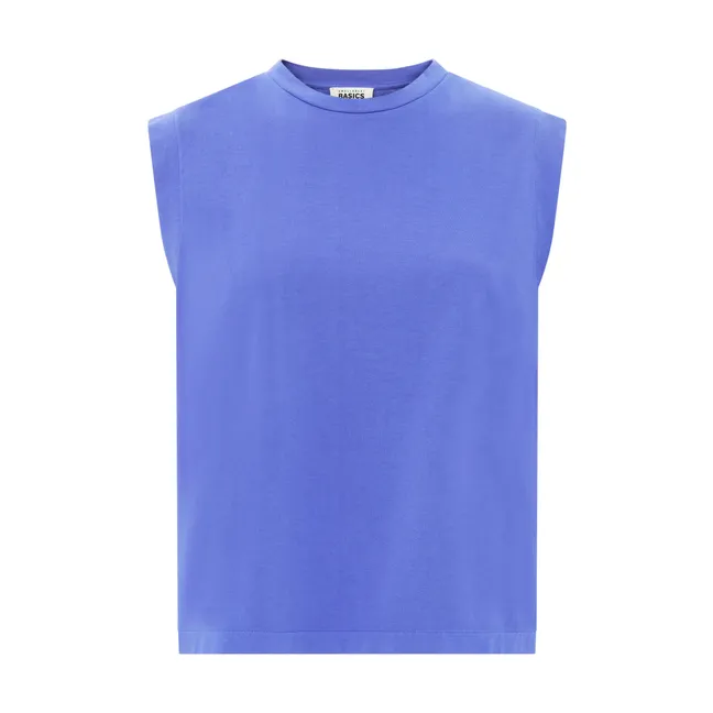 Débardeur Femme Coton Bio | Bleu