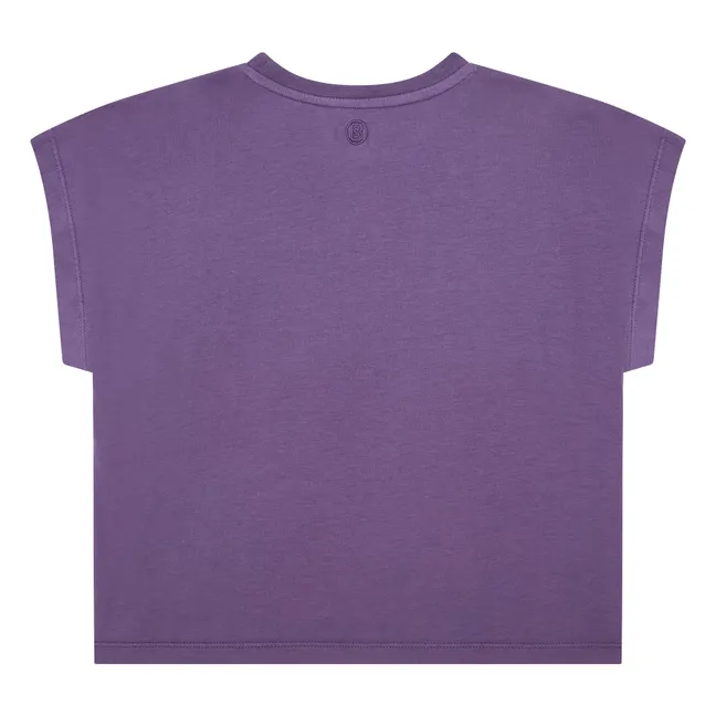 T-Shirt Plissé Fille Coton Bio | Myrtille
