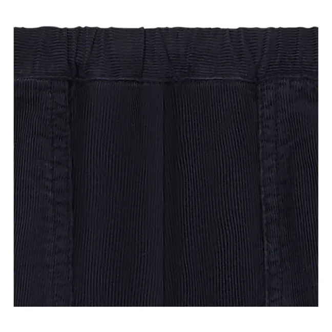 Pantalones de terciopelo Milleraies Dursday | Azul Noche