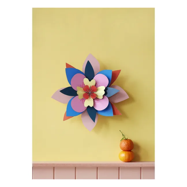 Wanddekoration Blume Dragonfruit
