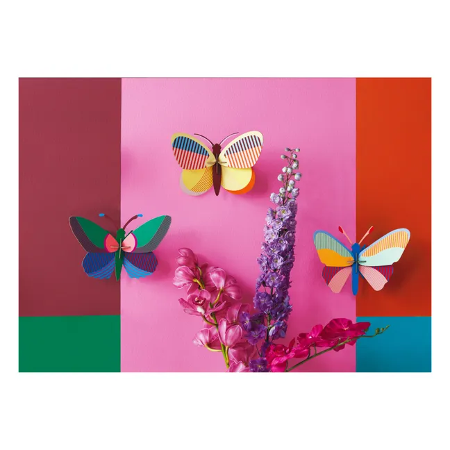 Acacia butterfly wall decoration