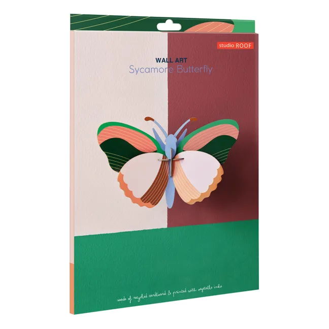 Sycamore butterfly wall decoration